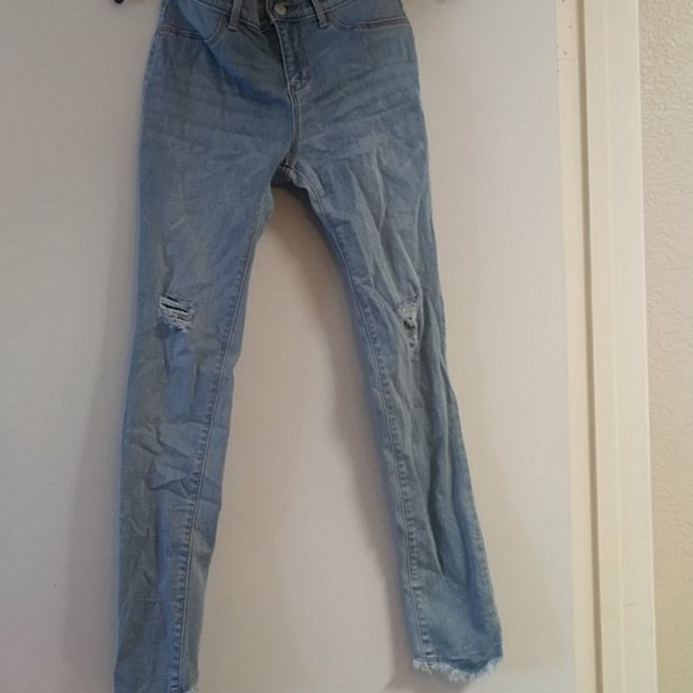 Light blue pants